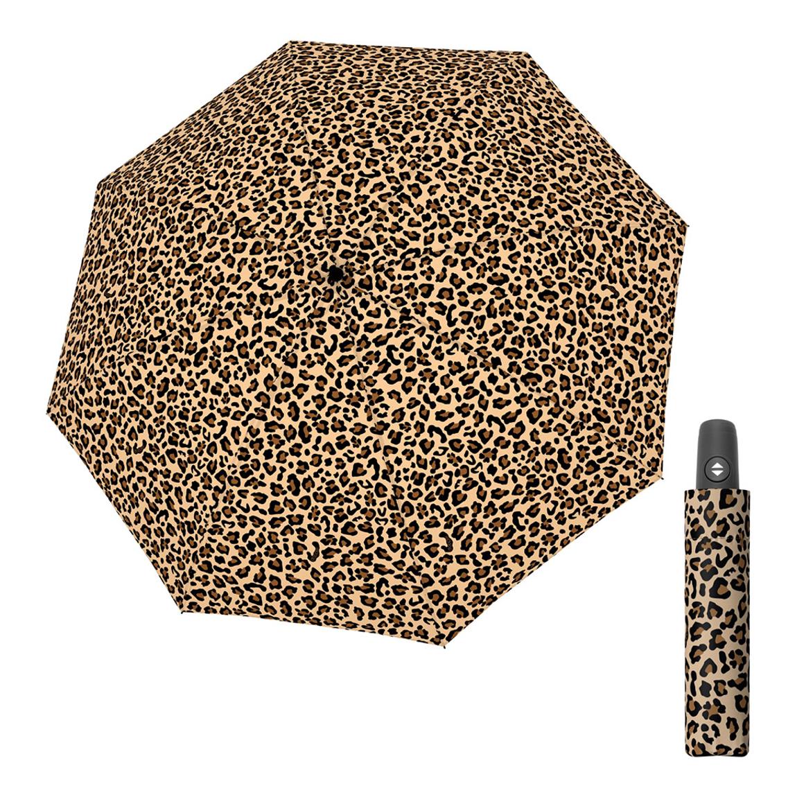 Multi Leopard Print Mini Umbrella main product photo