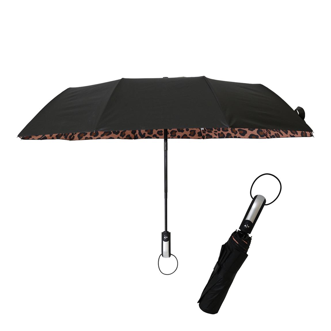 Multi Black Exterior Double Layer Canopy, 3 Fold Design Umbrella main product photo