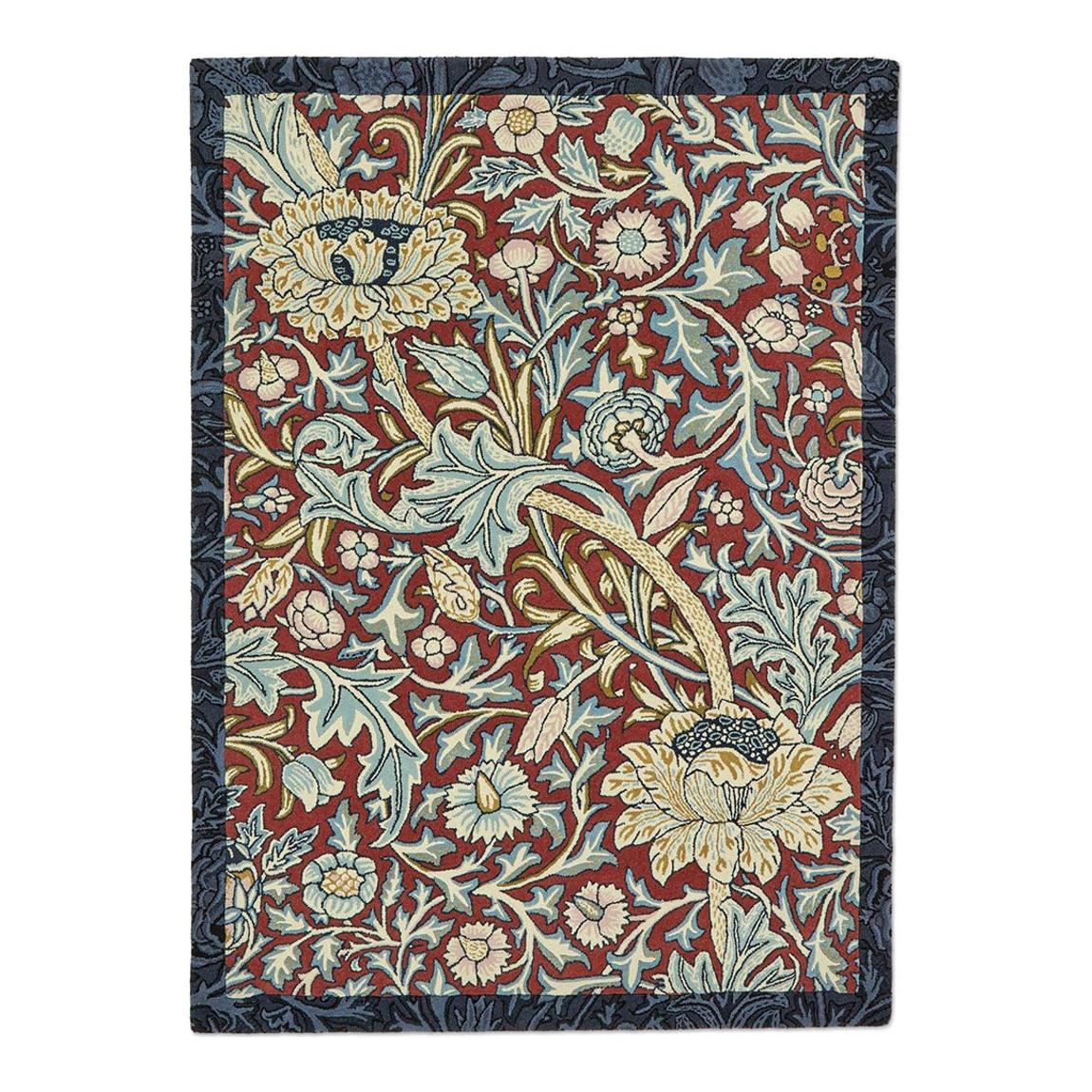 Trent Madder Red/Webb's Blue 127510 170x240cm Rug main product photo