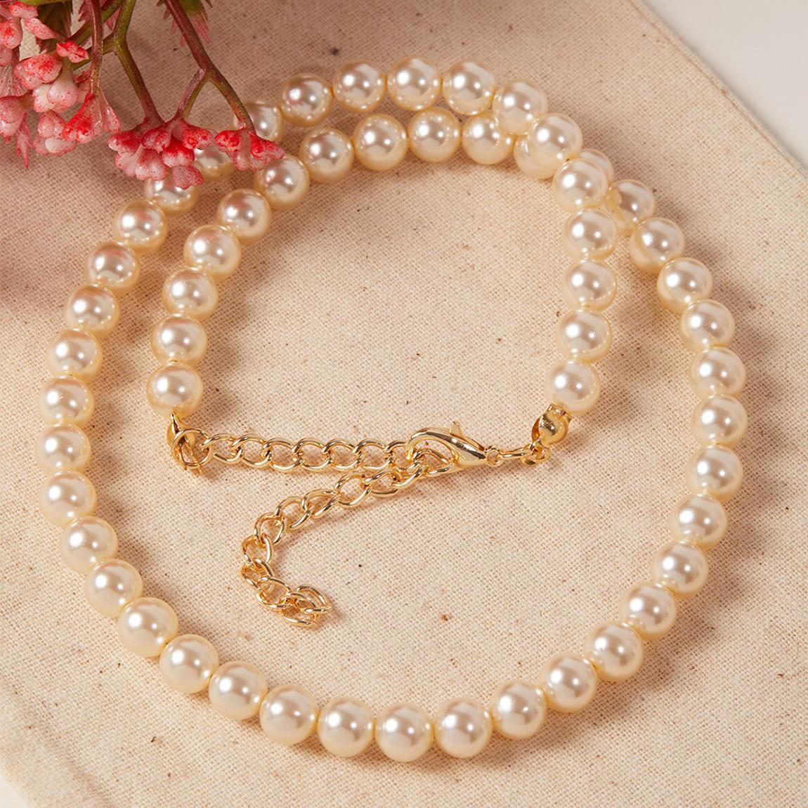 Gold Metal Necklace main product photo
