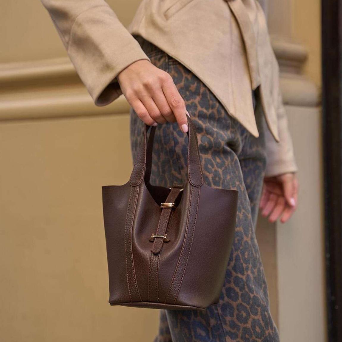 Brown Leather Handbag main product photo