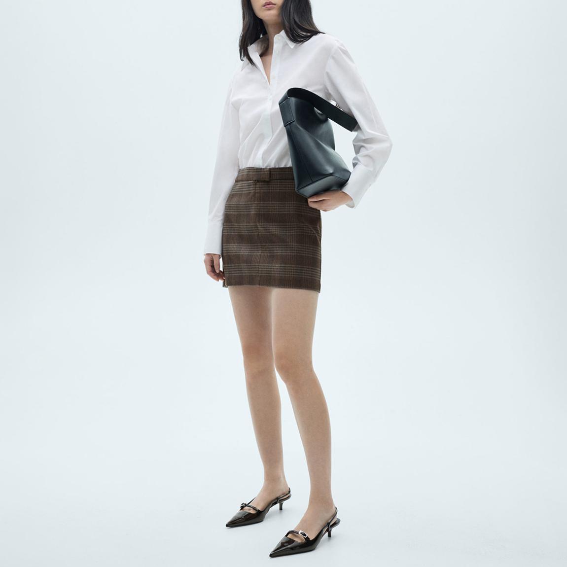 White Short Combined Dress main product photo