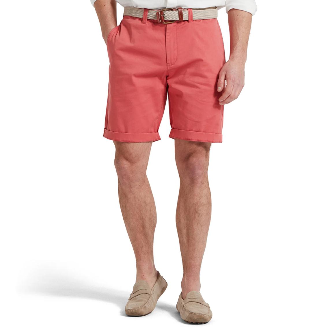 Coral Paul Stretch Chino Shorts main product photo