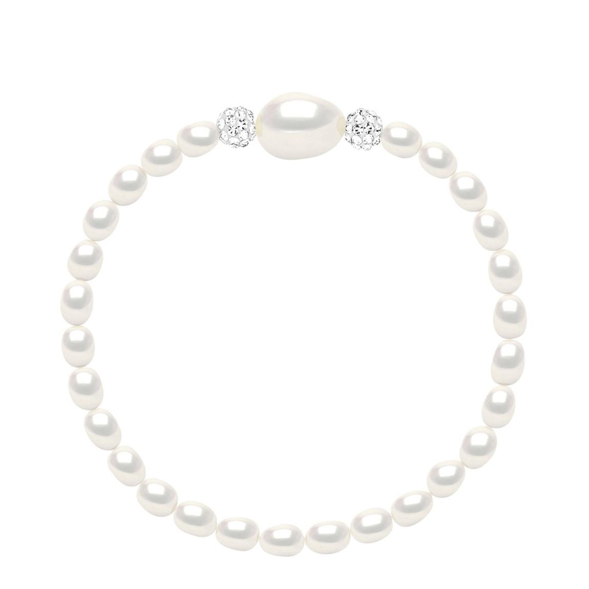 White Stretch Bracelet main product photo