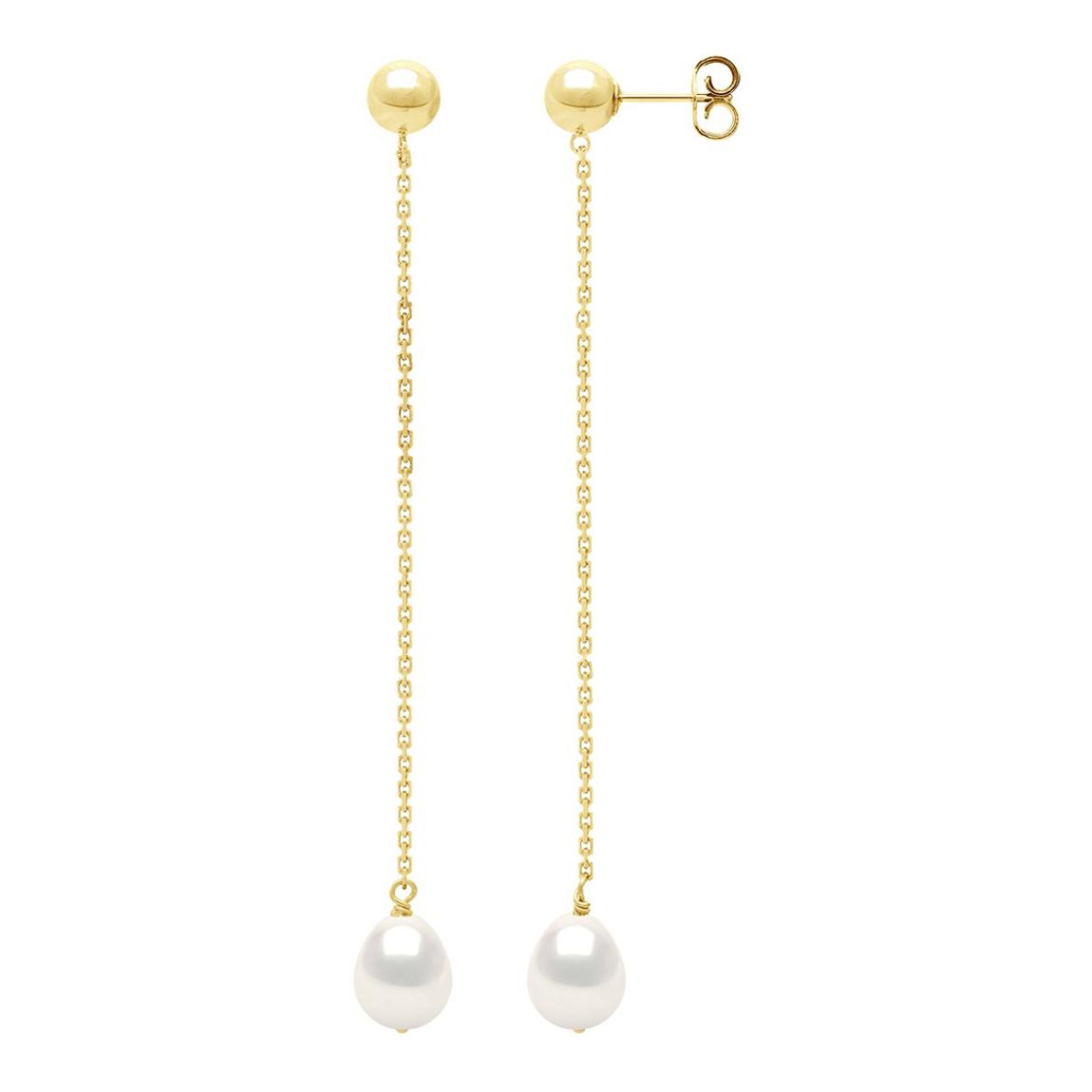 White Freshwater Cultured Pearls Earrings main product photo