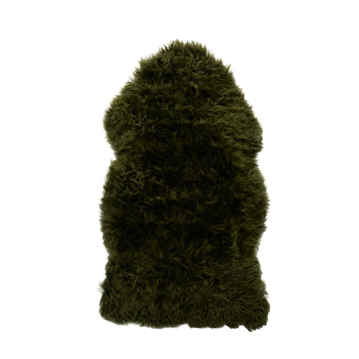 Olive Green Sheepskin Rug XXL main product photo
