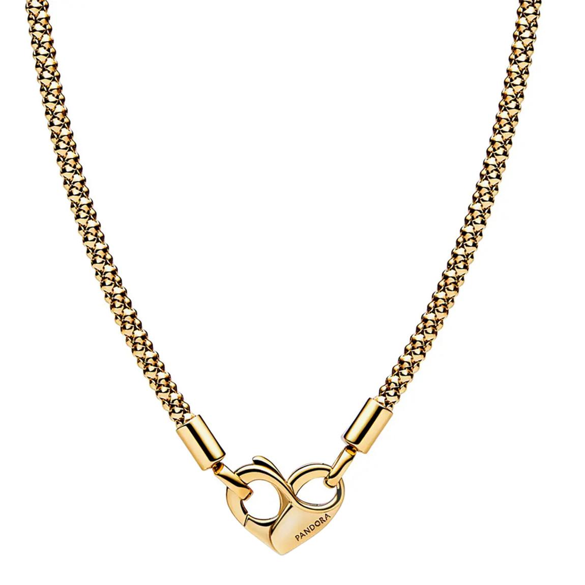 14K Gold Plating Studded Chain Necklace main product photo