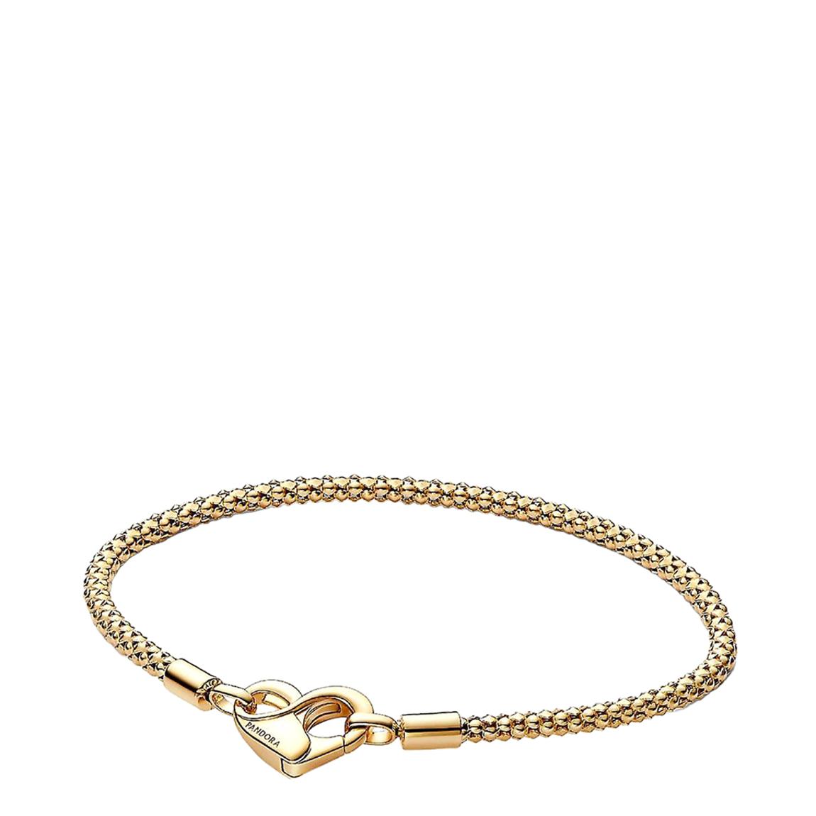 14K Gold Plating Studded Chain Bracelet 16cm main product photo