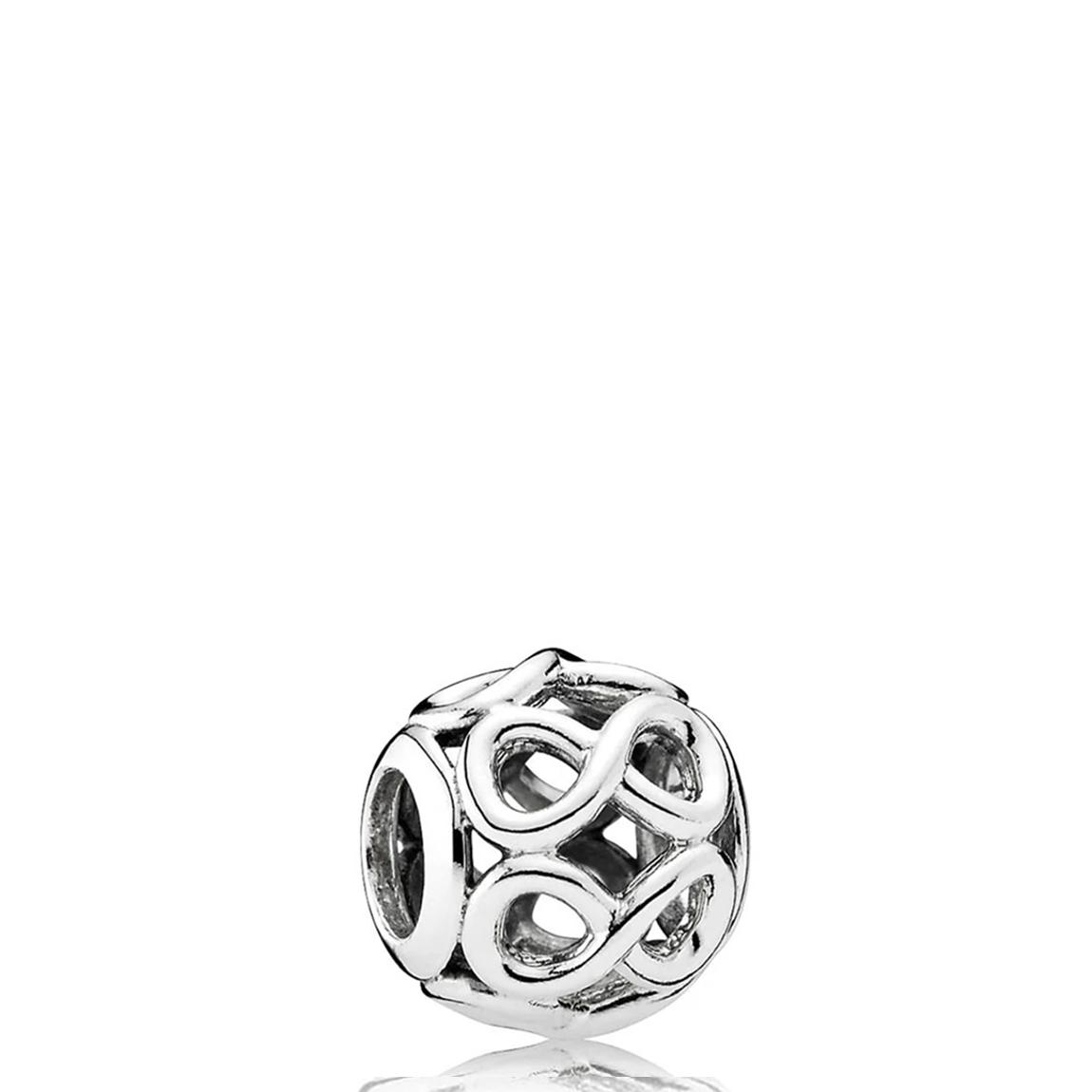 Sterling Silver Openwork Infinity Charm main product photo