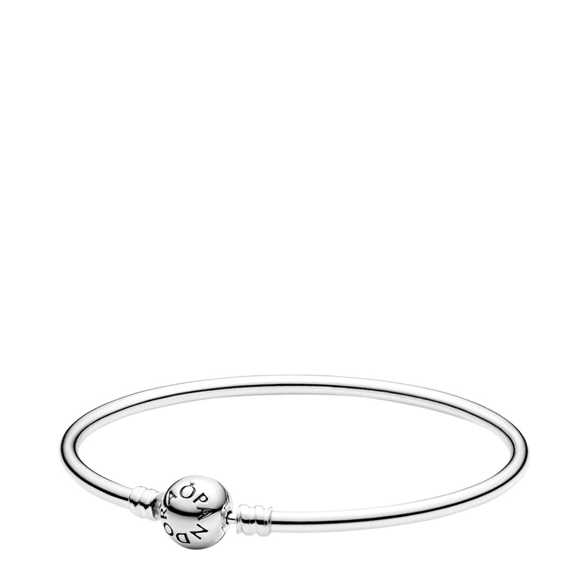 Sterling Silver Logo Clasp Bangle 19cm main product photo