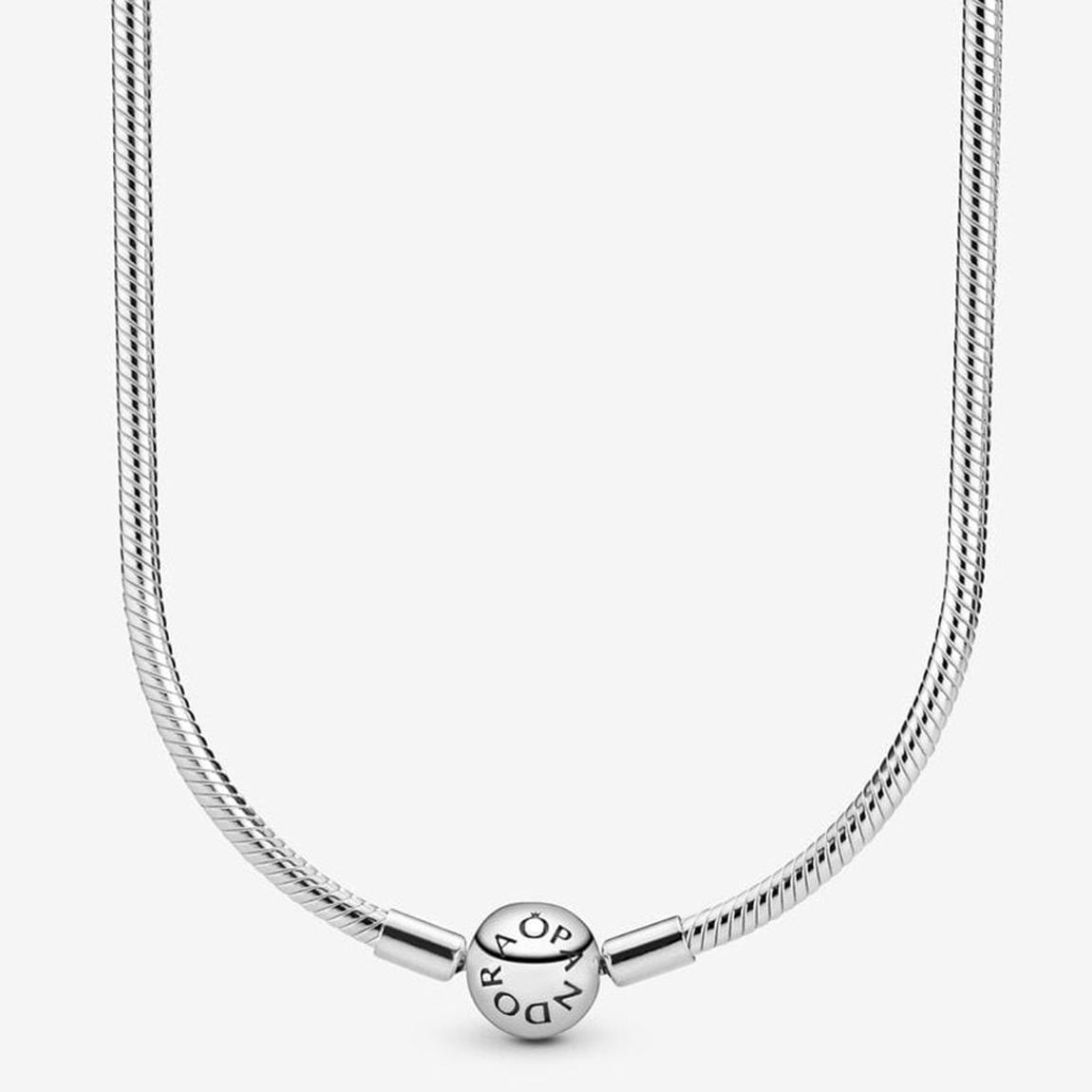 Sterling Silver Moments Snake Chain Necklace 50cm main product photo