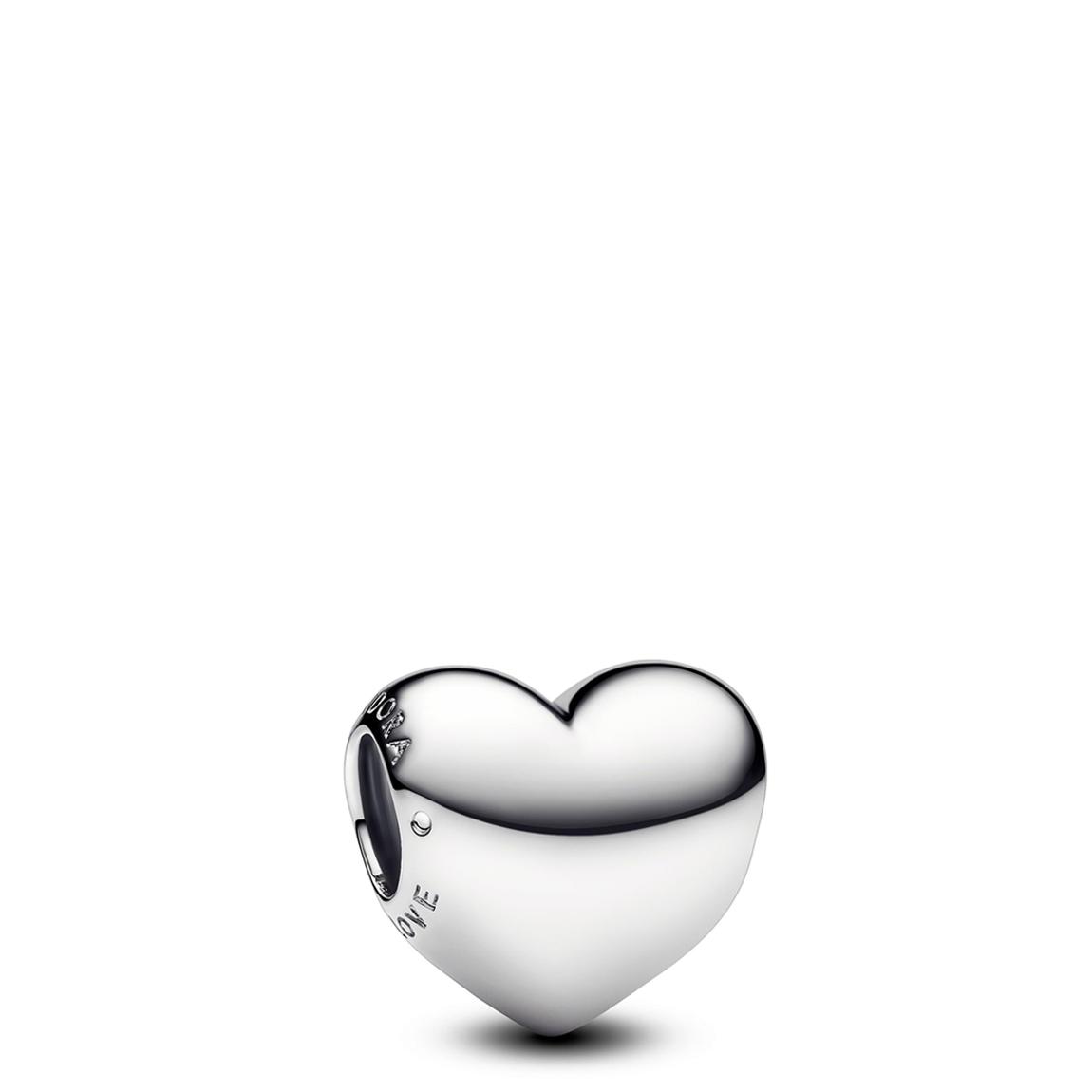 Sterling Silver Be Love Engravable Heart Charm main product photo
