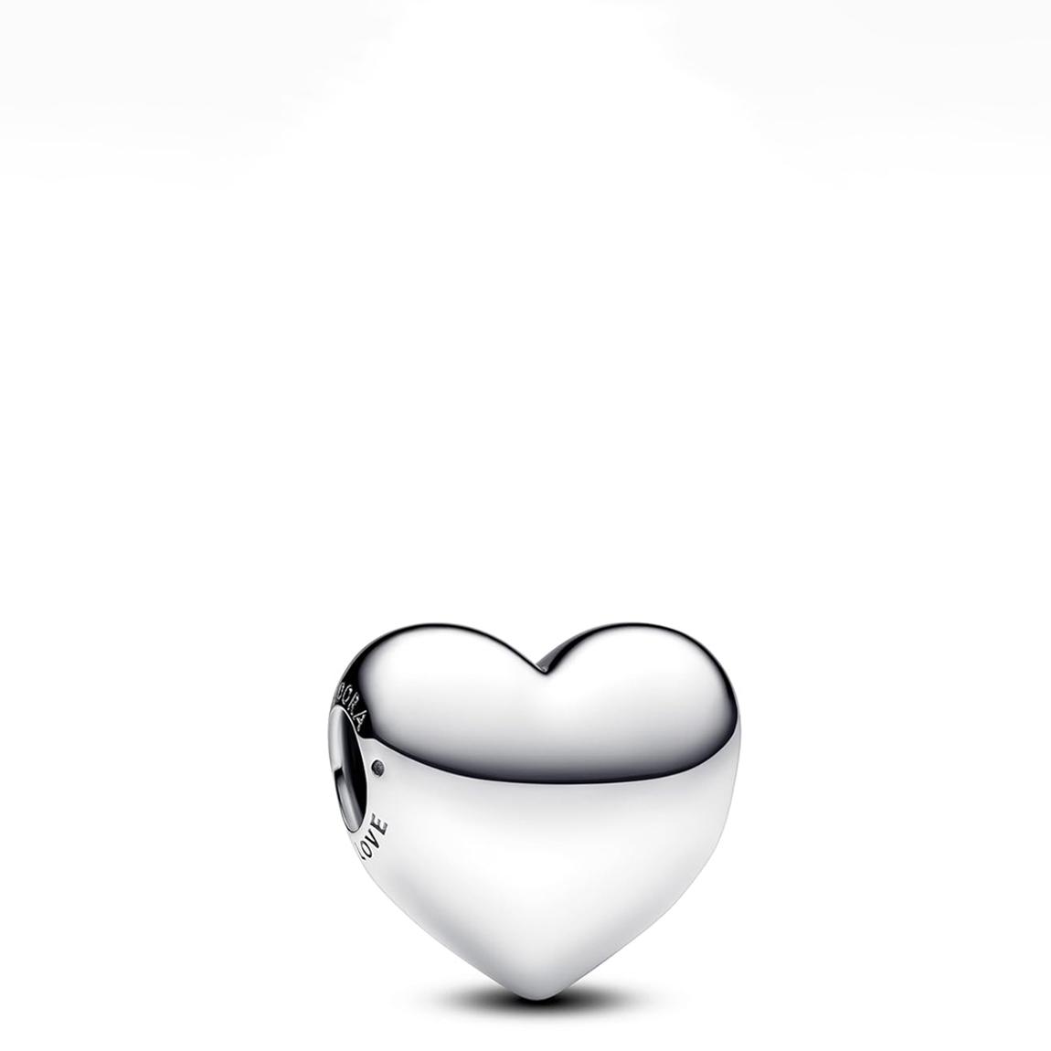Sterling Silver Be Love Engravable Large Heart Charm main product photo