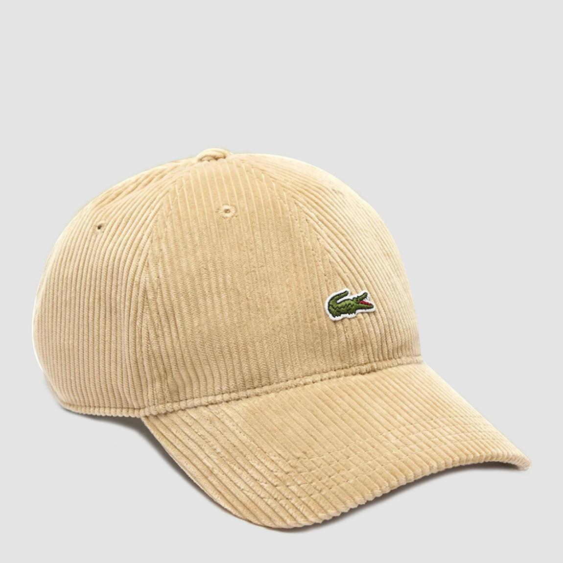 Beige Ribbed Baseball Cap main product photo