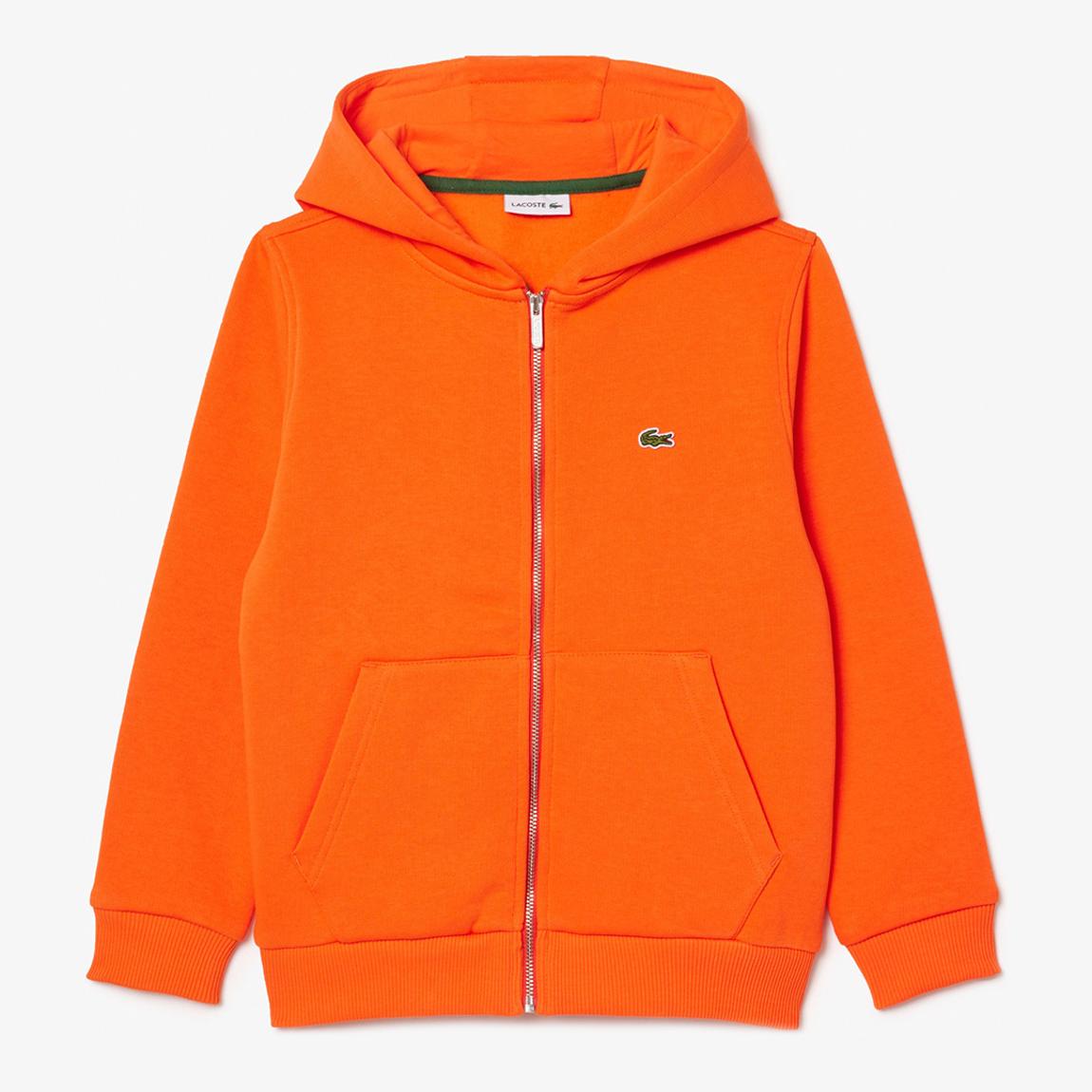 Teen's Orange Hooded Sweatshirt main product photo