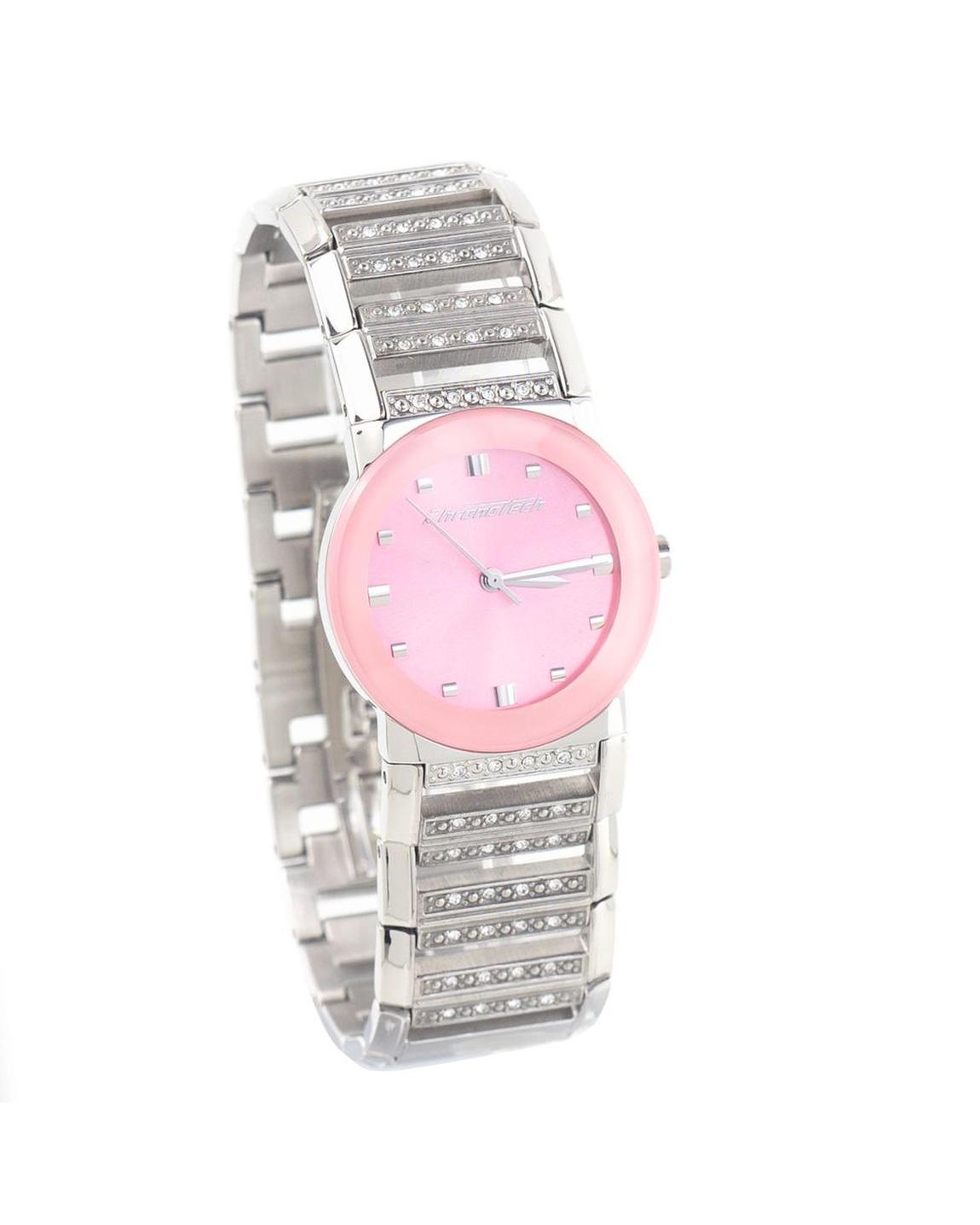 Chronotech CT7146LS08MAC Pink Watch Wo - Silver Watches main product photo