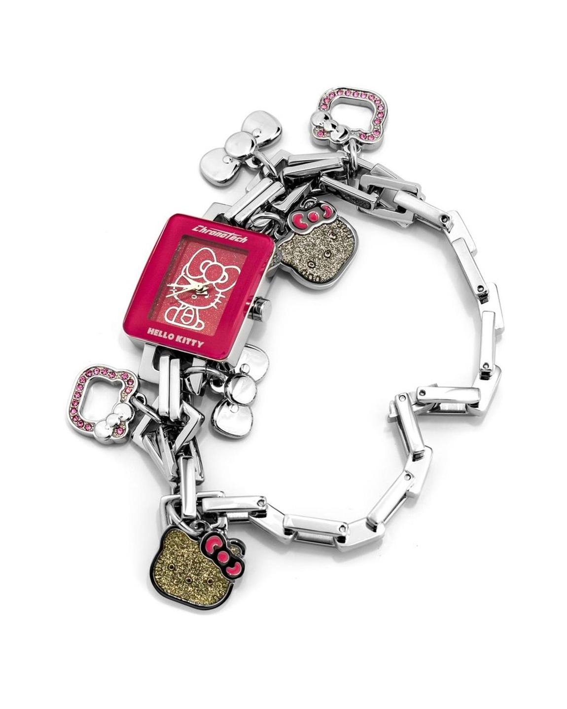 Hello Kitty Charm Bracelet Watch Wo - Silver Watches main product photo