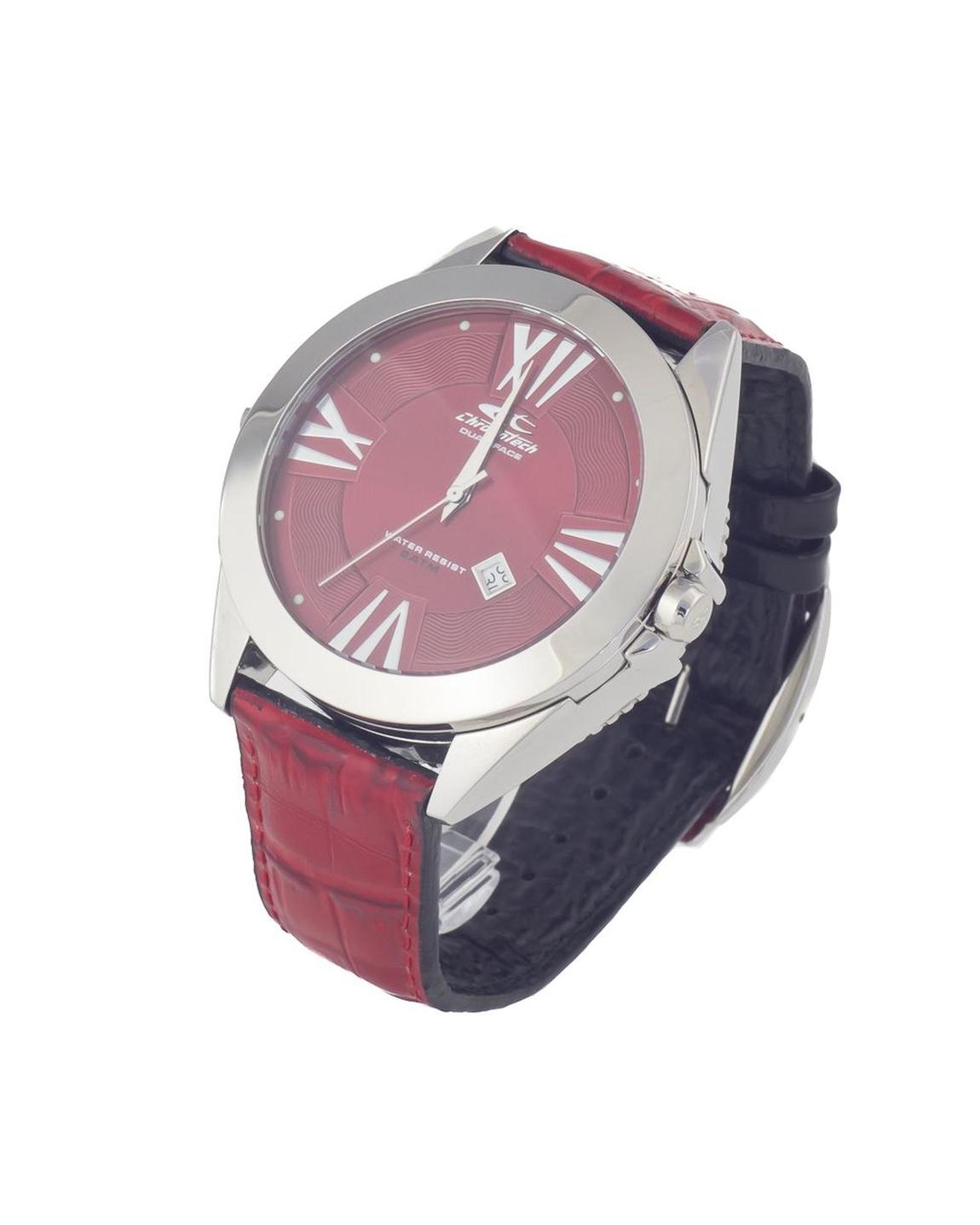 Chronotech CT7636M02 Dual Race Watch - Black Watches main product photo