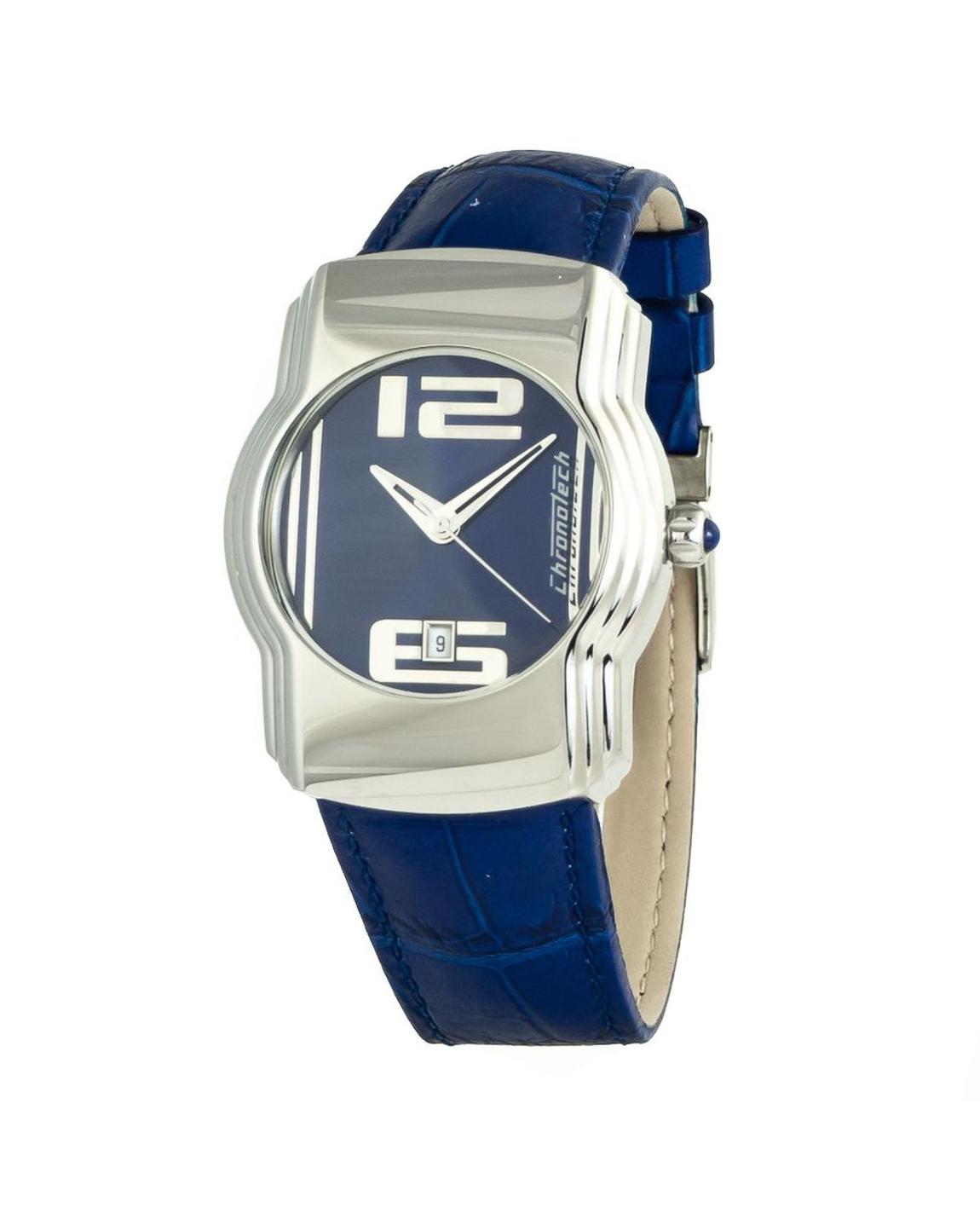 Chronotech CHCT7279M09AC Blue Leather Strap Watch Unisex Unisex main product photo