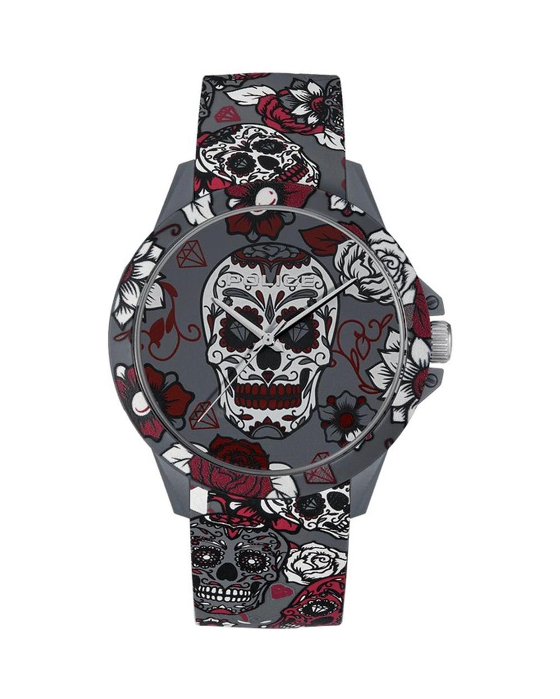 Police R3151105001 Sugar Skull Watch - Gray Watches main product photo