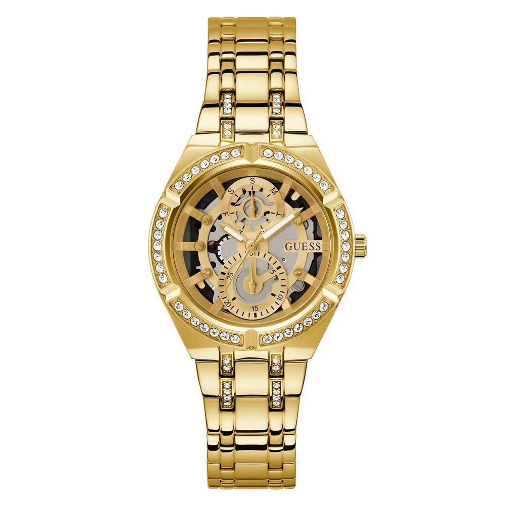 Crystal Accented Timepiece Wo - Gold Watches main product photo