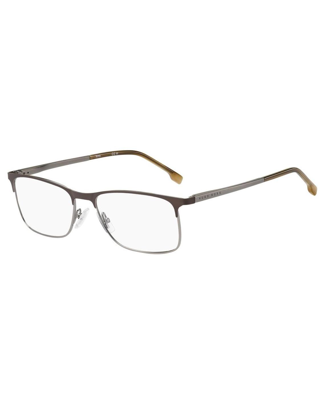 11861 OTAC Metal Rectangle Eyeglasses - Black And White Frames For main product photo