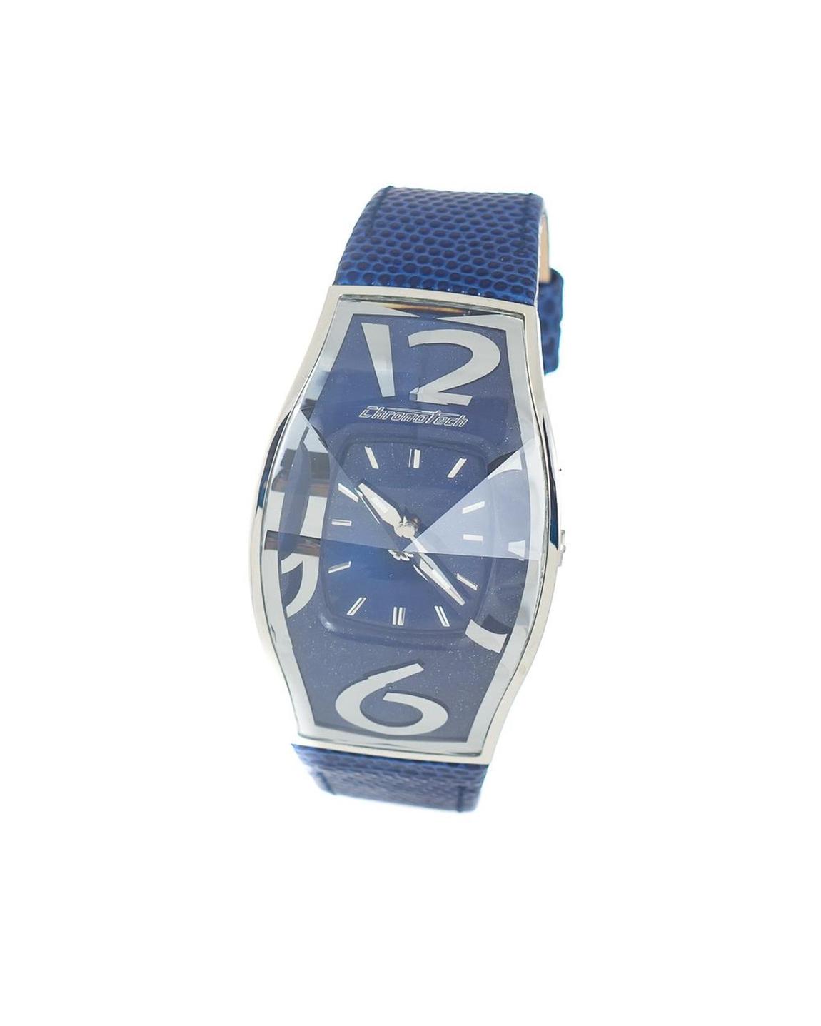 Chronotech 7932AM83AC Blue Leather Watch Watches main product photo