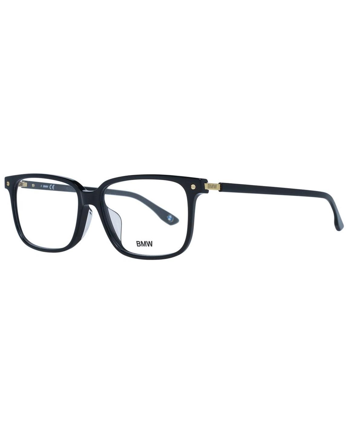 BMW 1002 Square Eyeglasses - Black Frames For main product photo