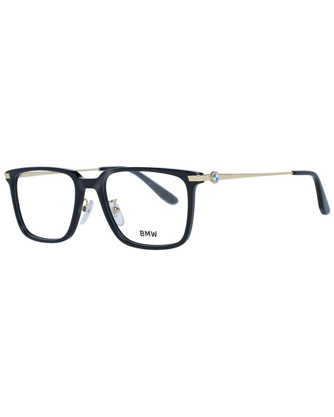 BMW BM 10036 Square Eyeglasses - Black Frames For main product photo