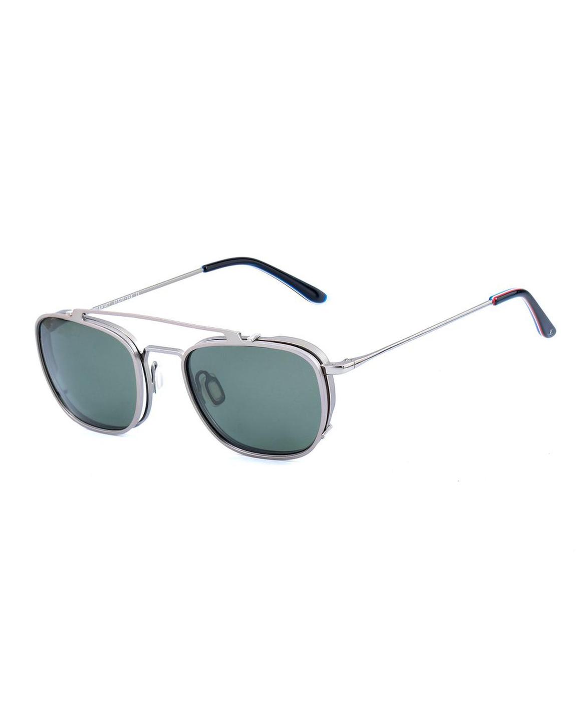 VL1902 Clipon Sunglasses Gunmetal Grey - Gray Frames For main product photo