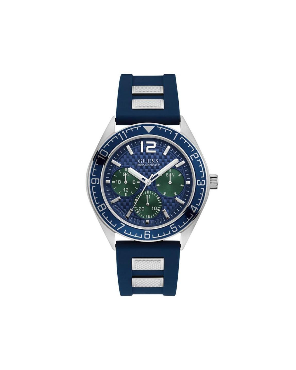 Sport Watch Blue Silicone Strap Watches main product photo