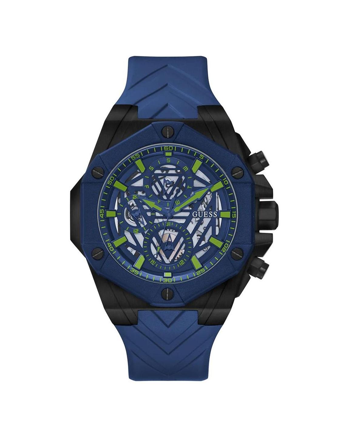 Skeleton Chronograph Watch - Blue Watches main product photo