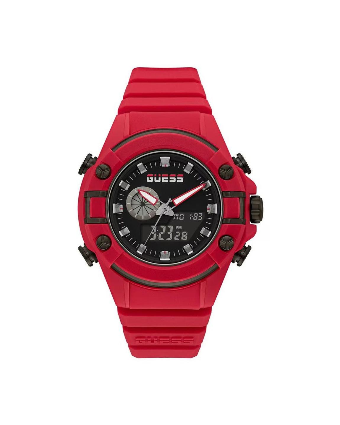 AnalogDigital Watch Chronograph- Red Watches main product photo