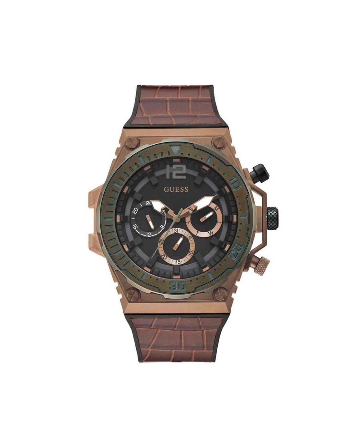 Chronograph Watch Rose GoldTone - Brown Watches main product photo