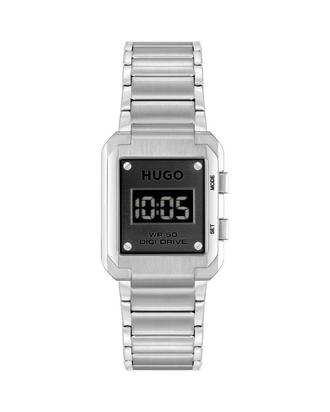 WR50 Digi Drive Digital Watch Unisex - Silver Unisex Watches main product photo