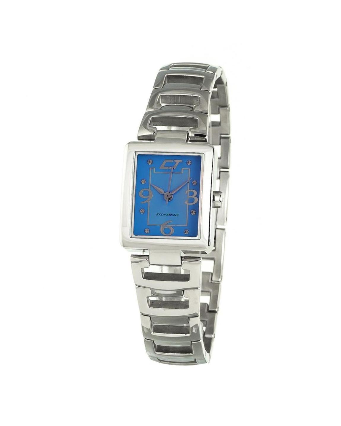 Blue Dial Square Watch Wo - Silver Watches main product photo