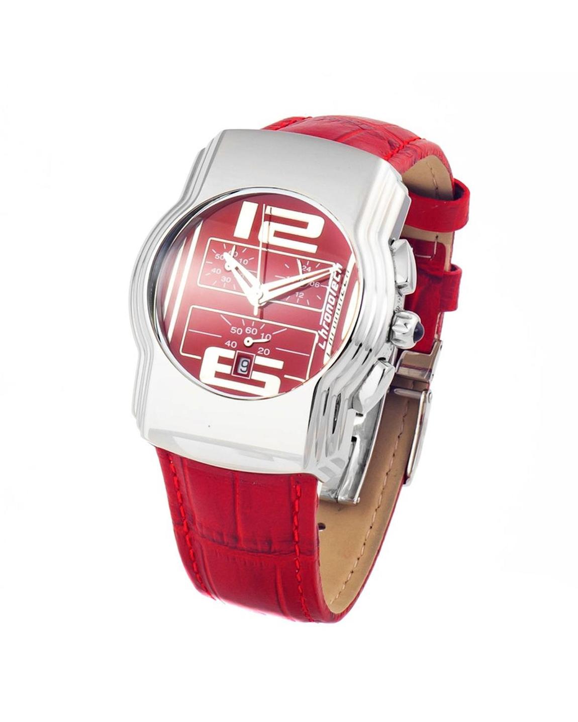 Chronotech CT7280B05AC Red Leather Watch Wo Watches main product photo