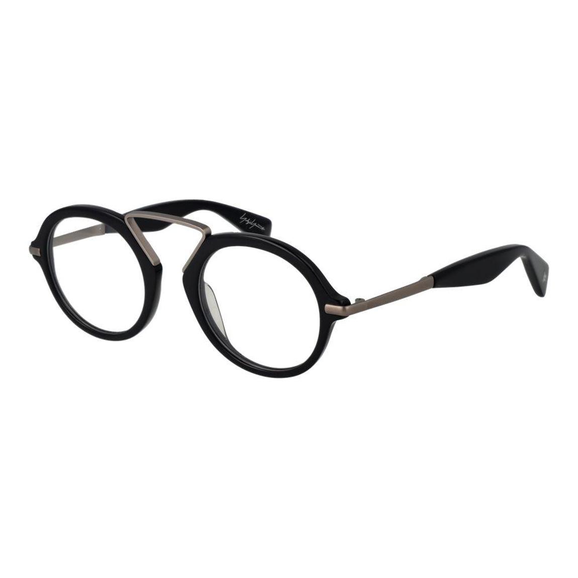 Round Frame Fashion Eyeglasses - Black Frames For main product photo
