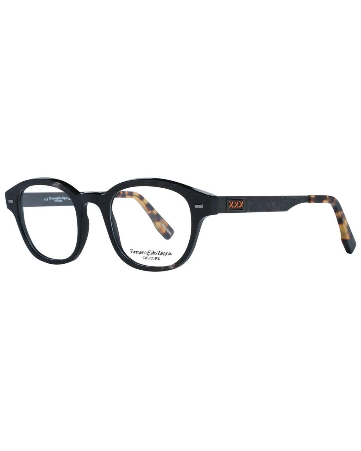 Round Eyeglasses Classic Frames - Brown Frames For main product photo