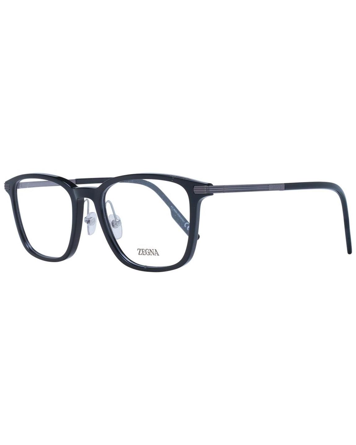 Zegna Eyeglass Frames - Black Frames For main product photo