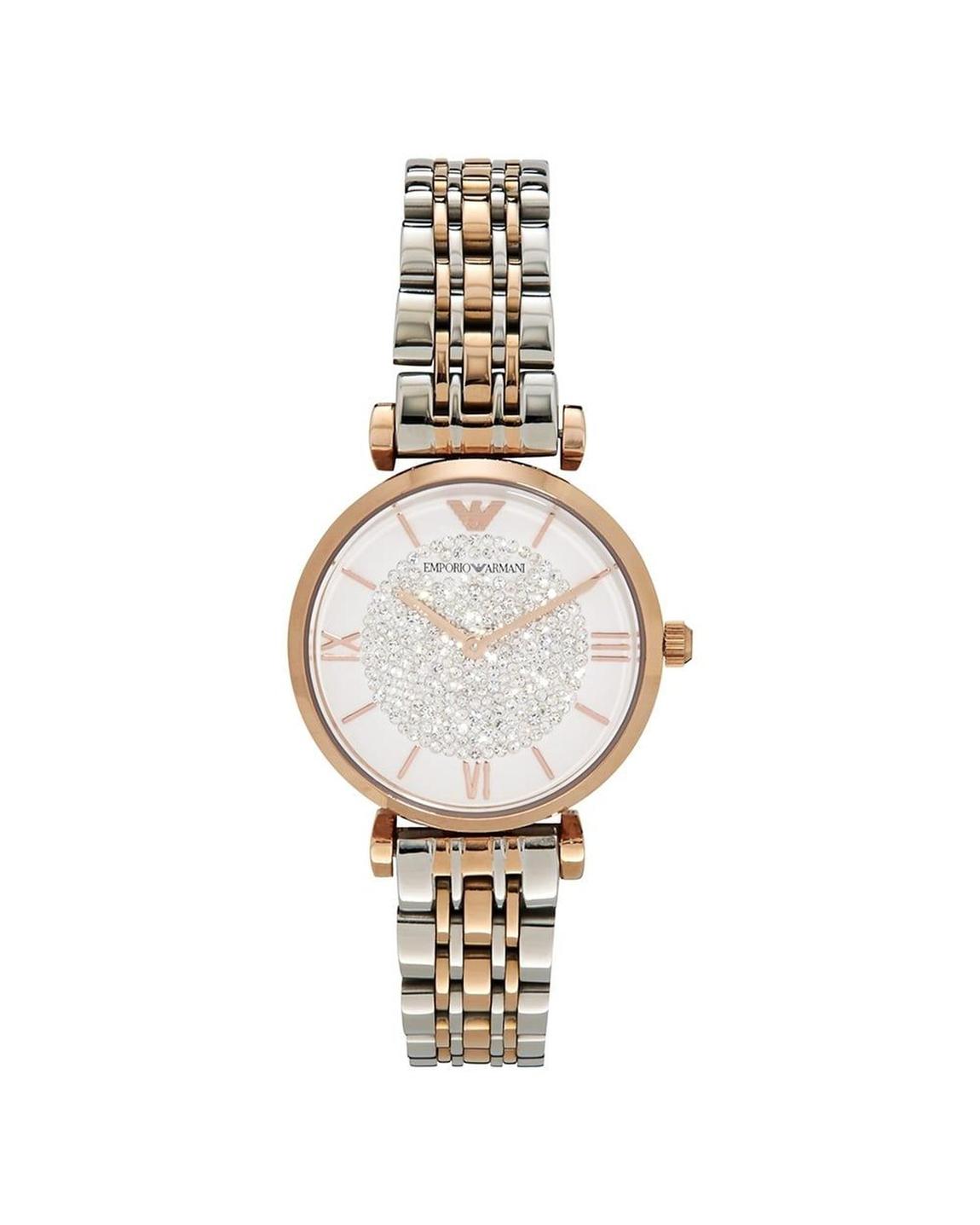 Luisa Rose Gold Crystal Bracelet Watch Wo - Silver Watches main product photo