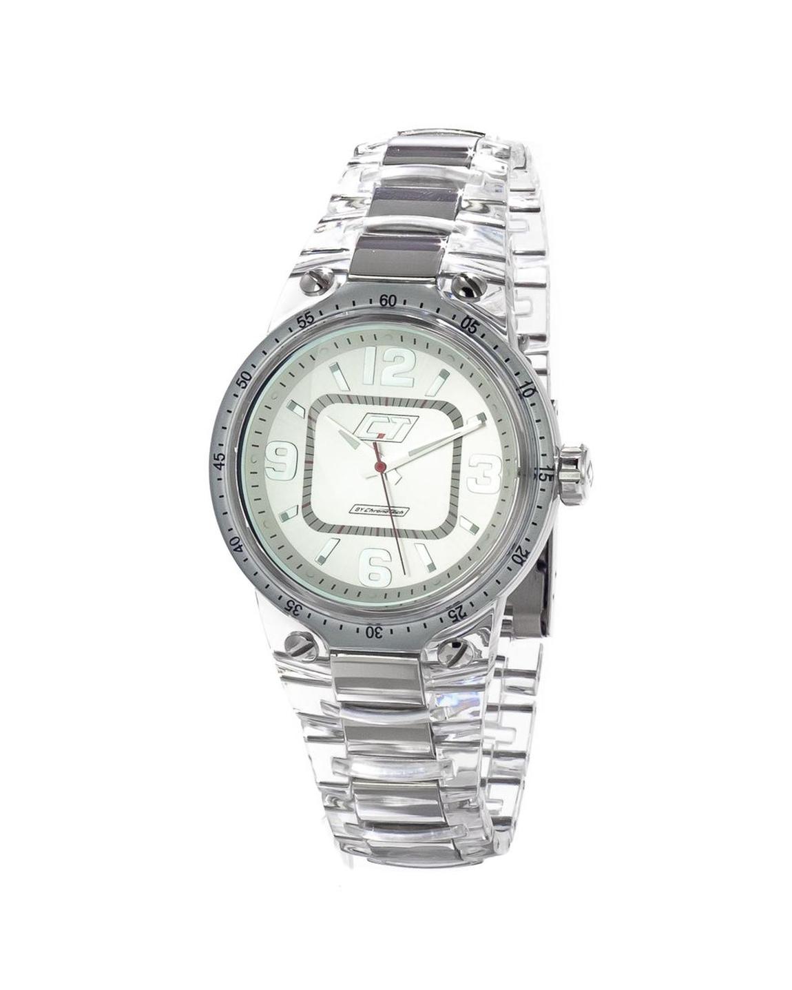 Chronotech Watch Clear Band - Transparent Watches main product photo