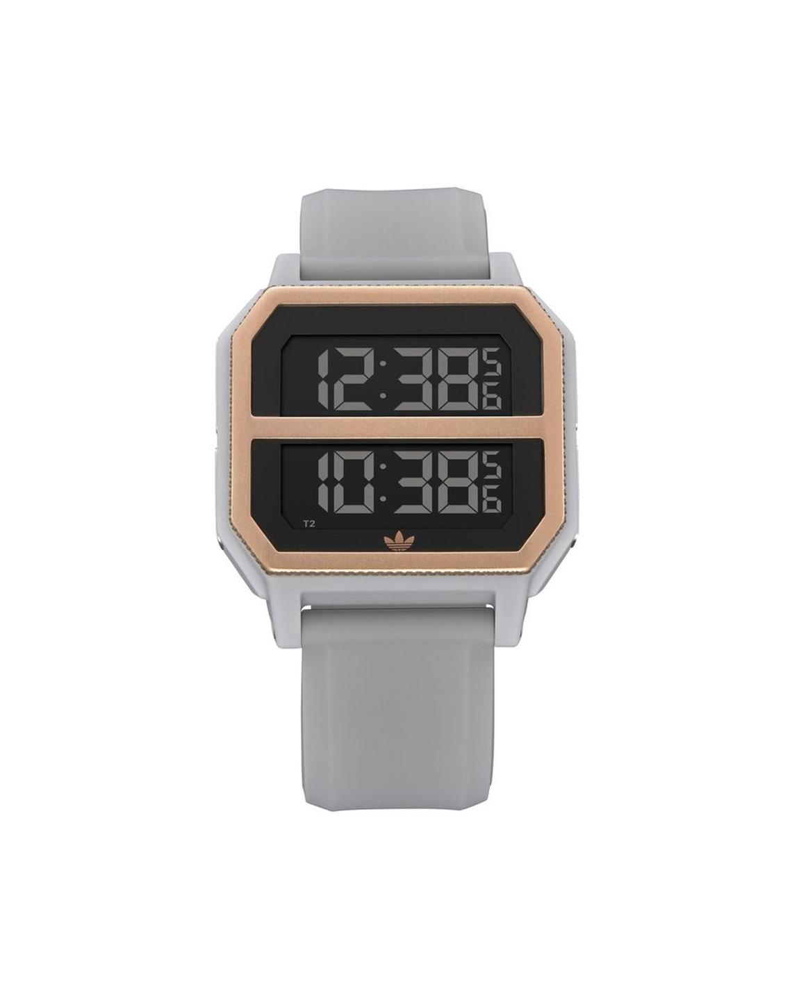 ArchiveM1 Digital Watch GreyRose Gold - Gray Watches main product photo