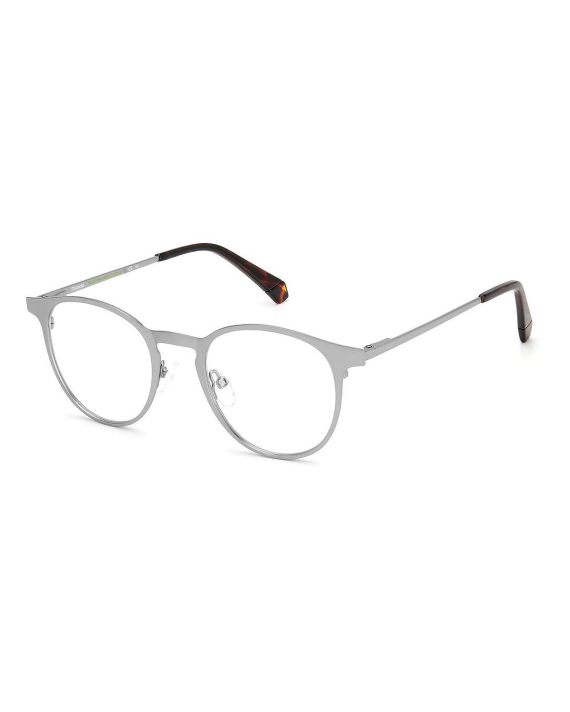 PLD D442 R81 Silver Round Glasses - Blue Frames For main product photo