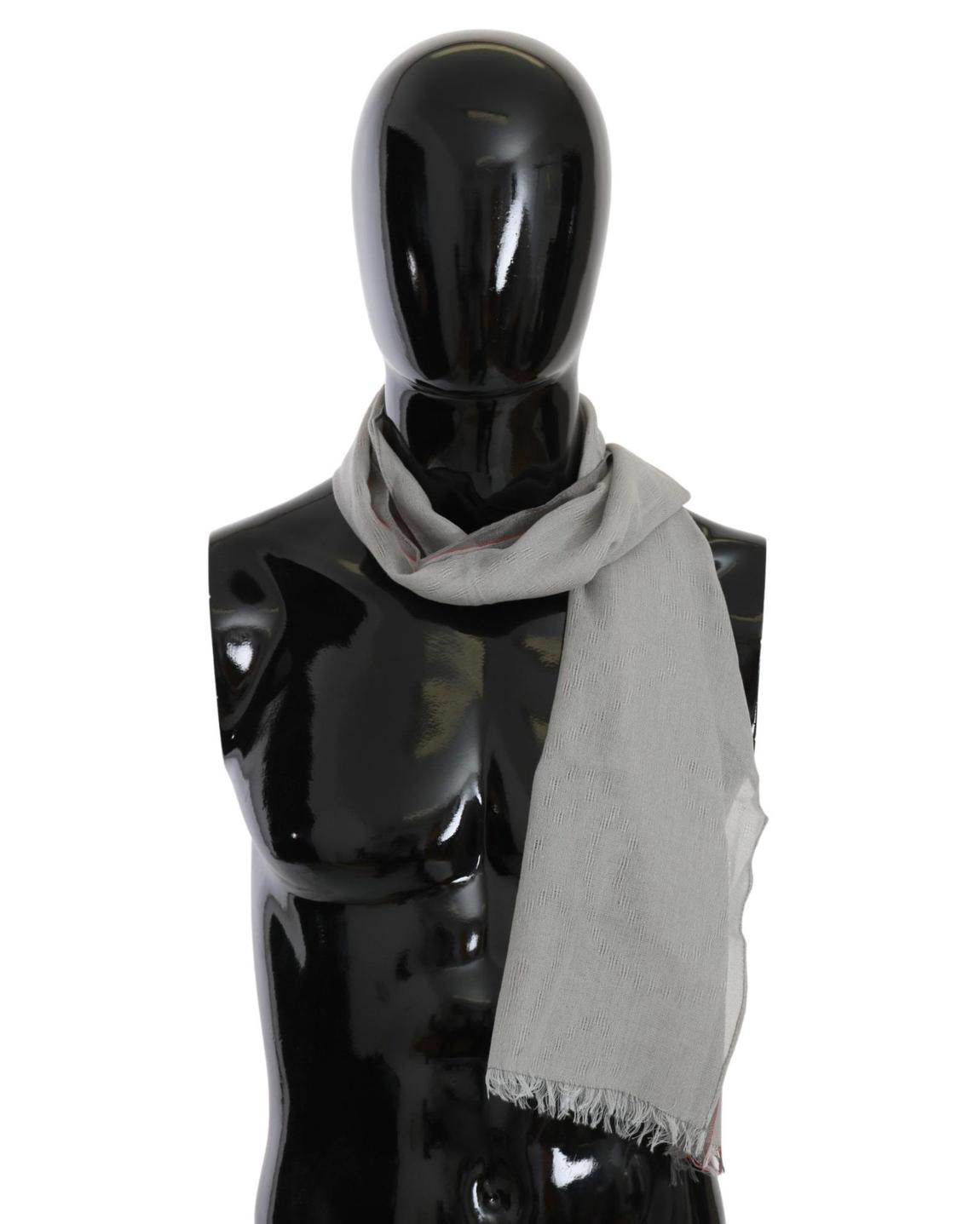 Costume National Scarf - Gray Scarves main product photo