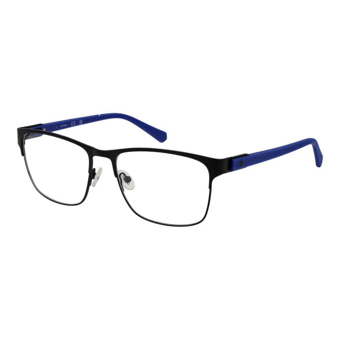 Full-Rim Browline Metal Optical Frames with Demo Plastic Lenses - main product photo