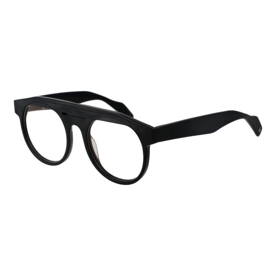 Round Optical Frames with Blue-Filter and Full-Rim Design - Black main product photo
