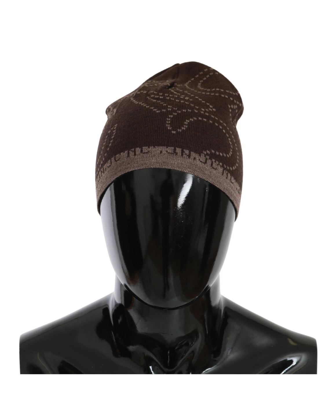 Winter Beanie Hat - Brown Hats main product photo