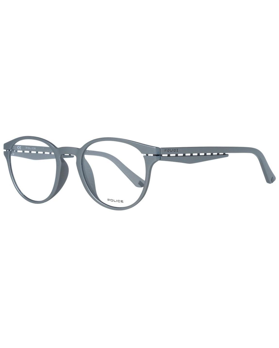 PL747J Round Metal Frame Eyeglae - Gray Frames For main product photo
