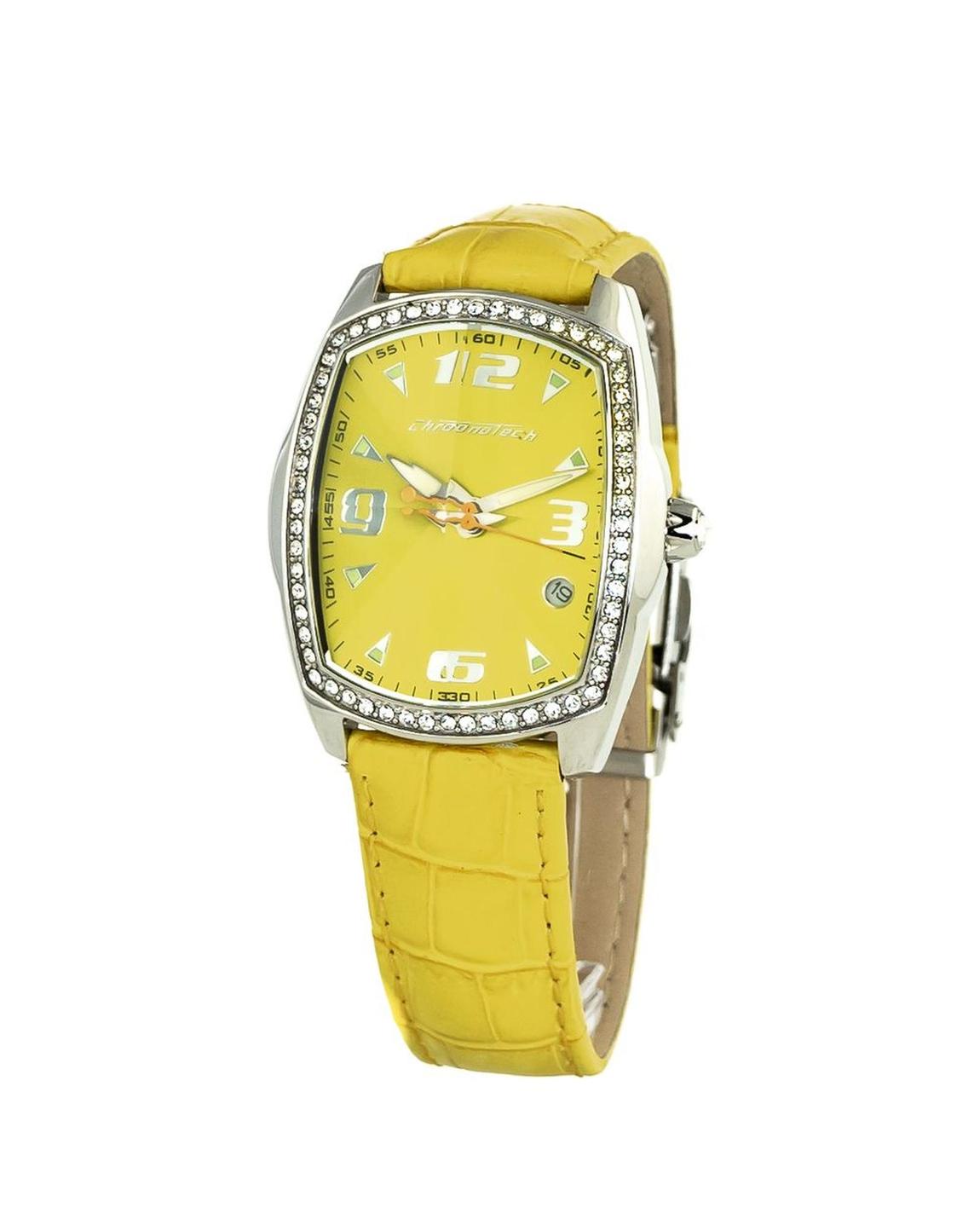 Yellow Leather Strap Watch 7504LS05AC Wo Watches main product photo